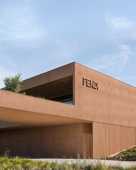 fendi fiera giardino|The new Fendi Factory, a building rising out of the landscape.